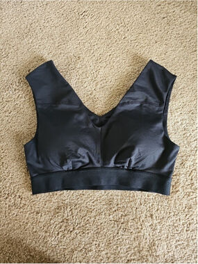 Tommie Cooper Women's Shoulder Support Bra Black Size Small NEW $96
